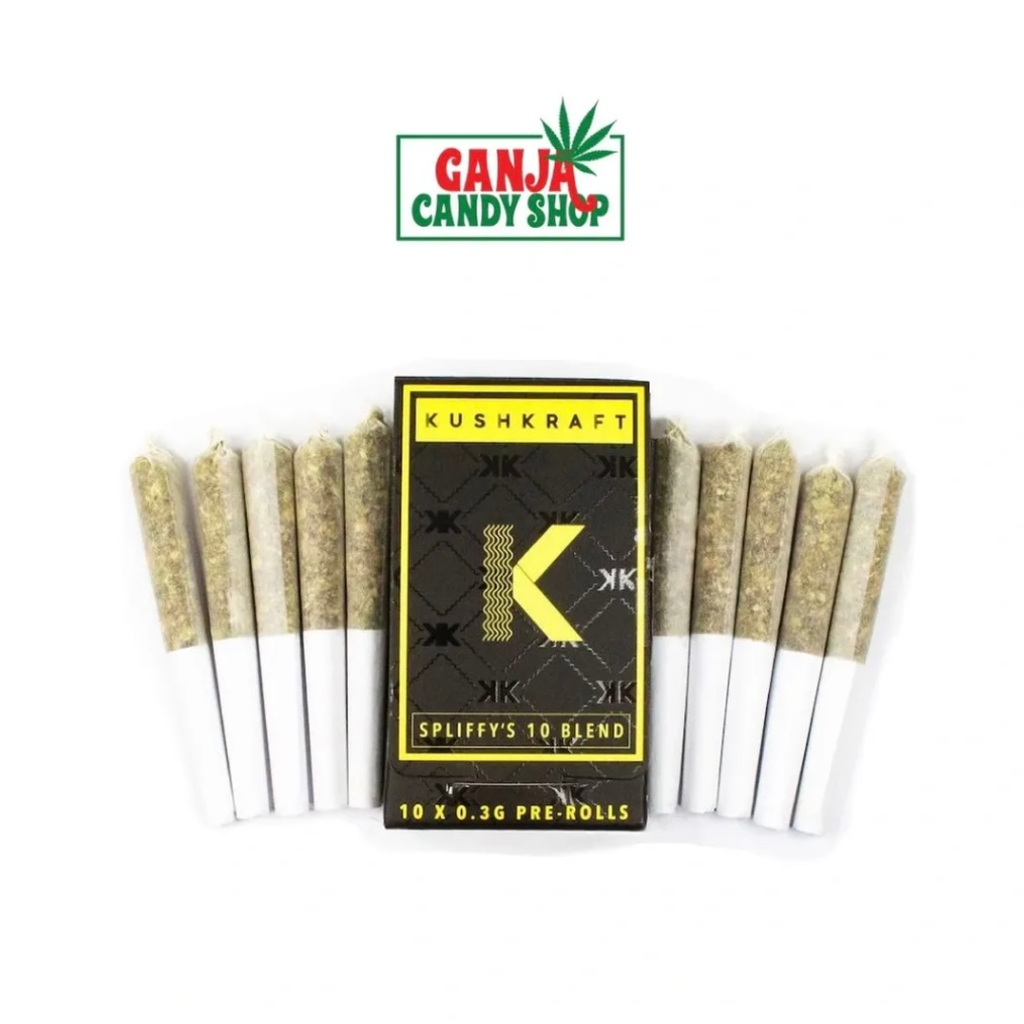 Kushkraft Spliffy's 10 Pack Pre-Rolls - 3 grams (10 x 0.03 Pre-Rolls)