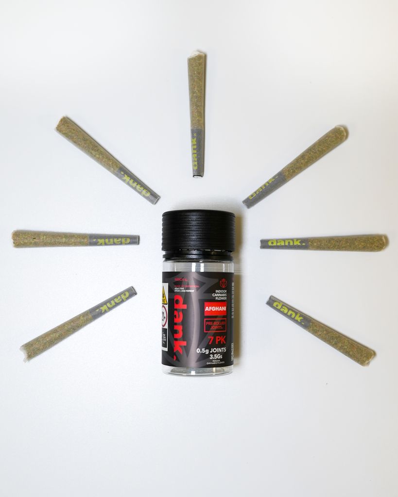 Afghani .5g Prerolls 7 Pack | Dank