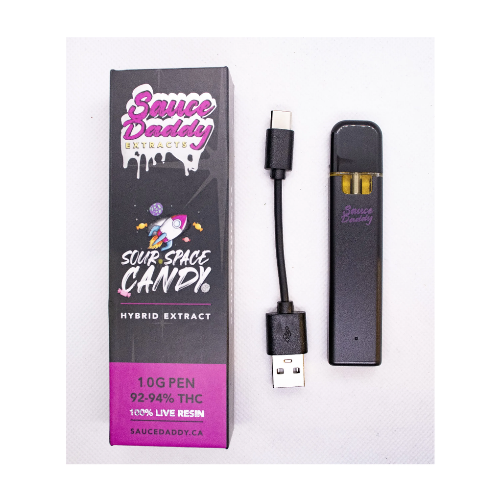 Sauce Daddy Live Res Pens 1 Gram Go Bananas Leafythings