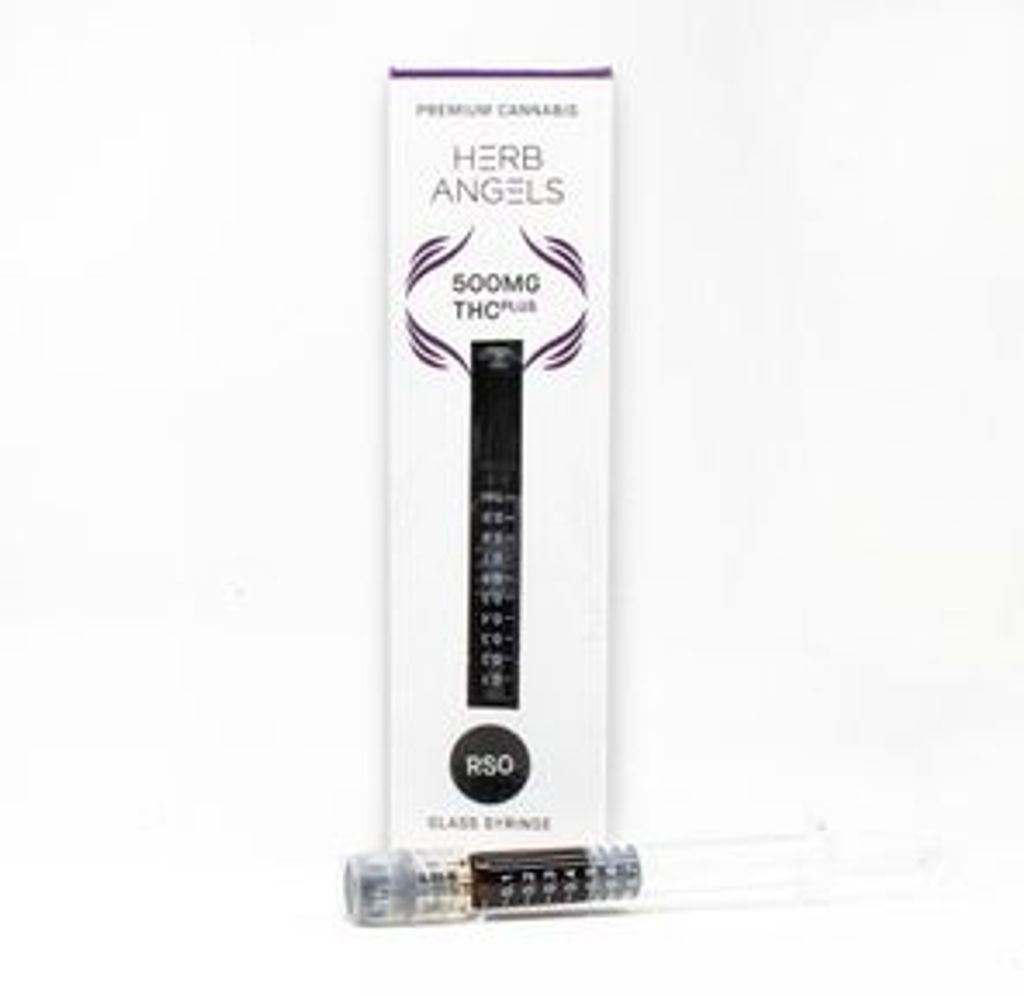 500mg THC Plus (RSO) Syringe by Herb Angels