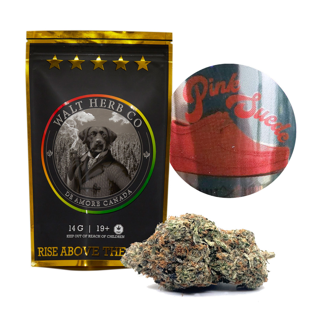14g bag: Pink Suede by Walt Herb Co.