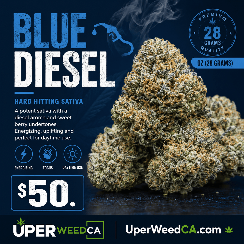 (28g) - Blue Diesel💙⛽Indica | Qp Bulk Deal for $200