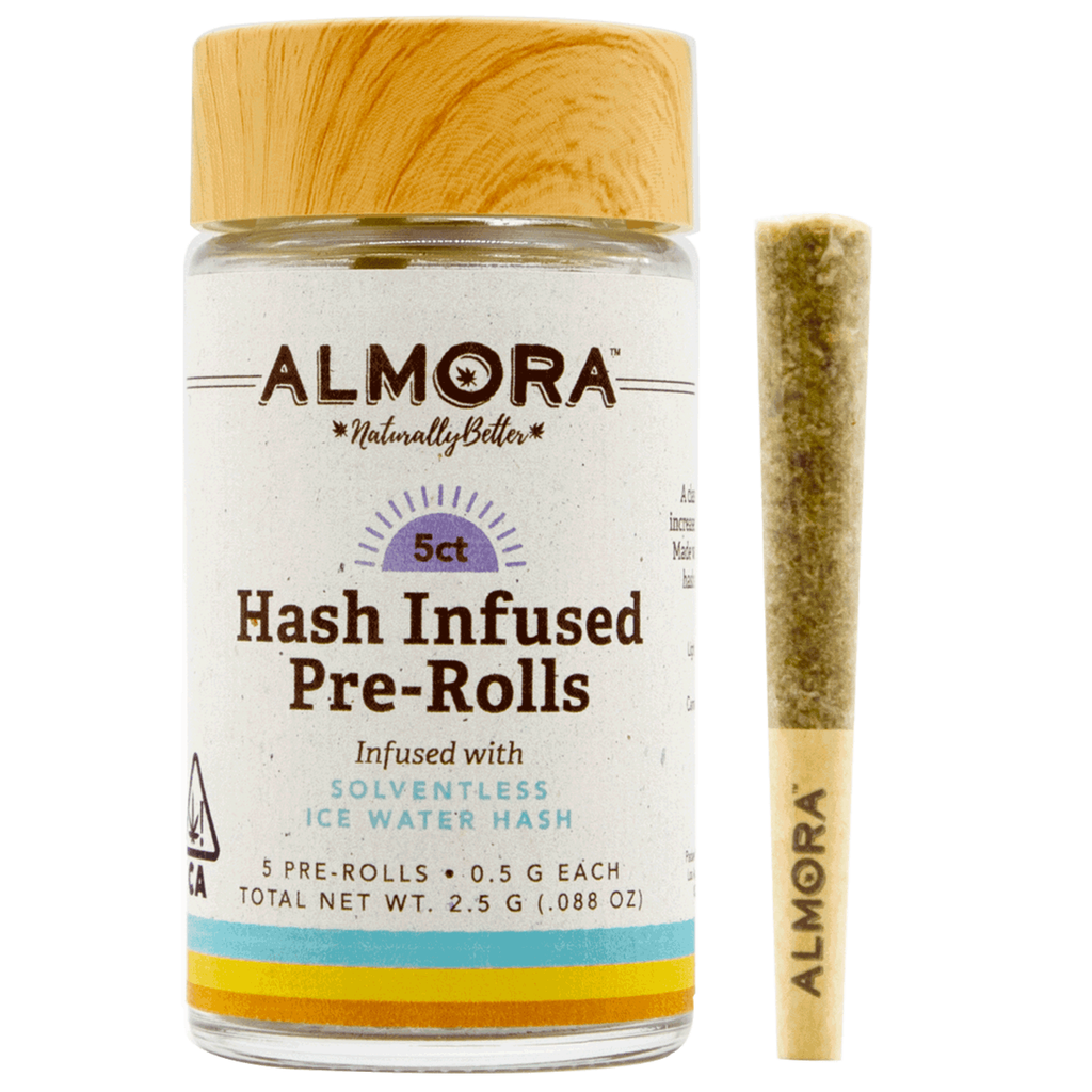 Cookies and Cream Hash Infused PreRoll 5 Pack