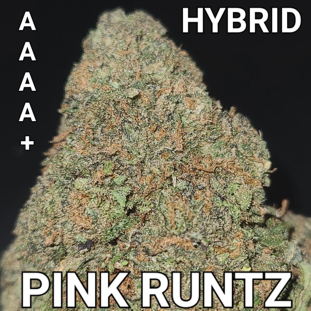 # 65% OFF  6.5⭐ PINK RUNTZ (STRONG FROSTY HYBRID) AAAA++ ($70 OUNCE SALE) REG $240