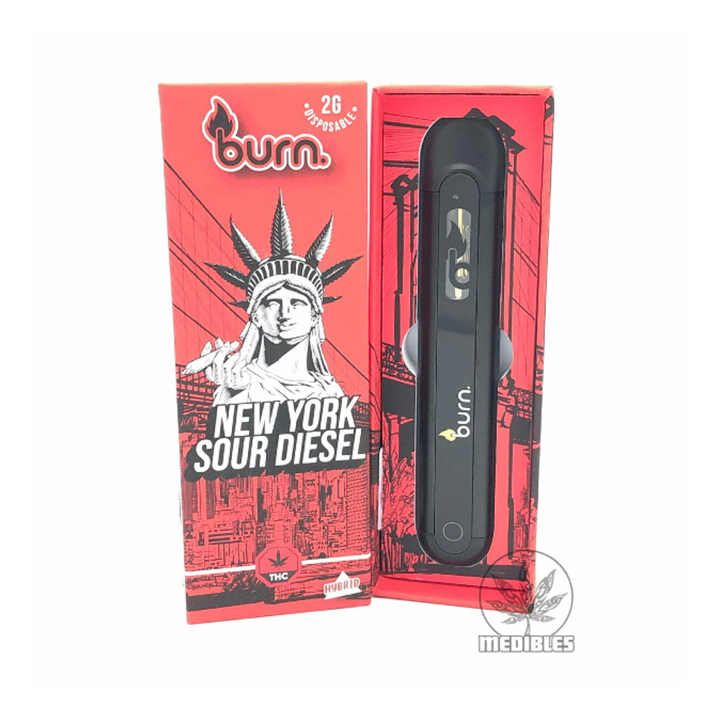 2 Gram  THC Distillate Vape Pens   BURN Lifestyle Co.