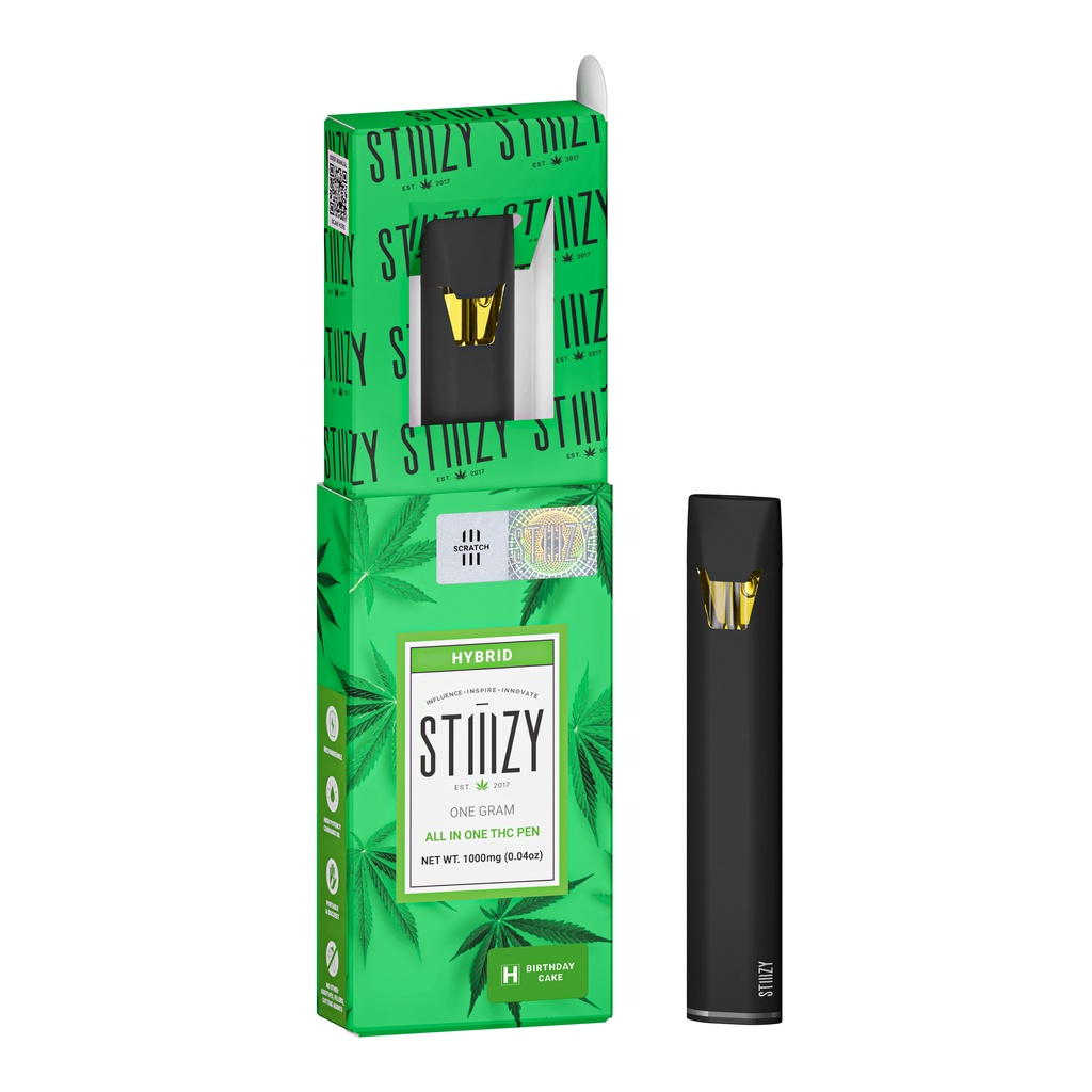 Disposable Vape Birthday Cake 1g AllinOne Stiiizy Leafythings