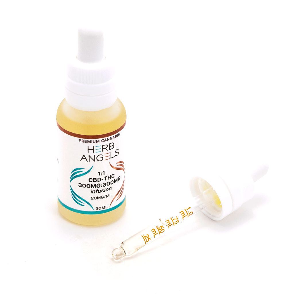 1:1-300mg CBD:300mg THC Tincture (30ml)