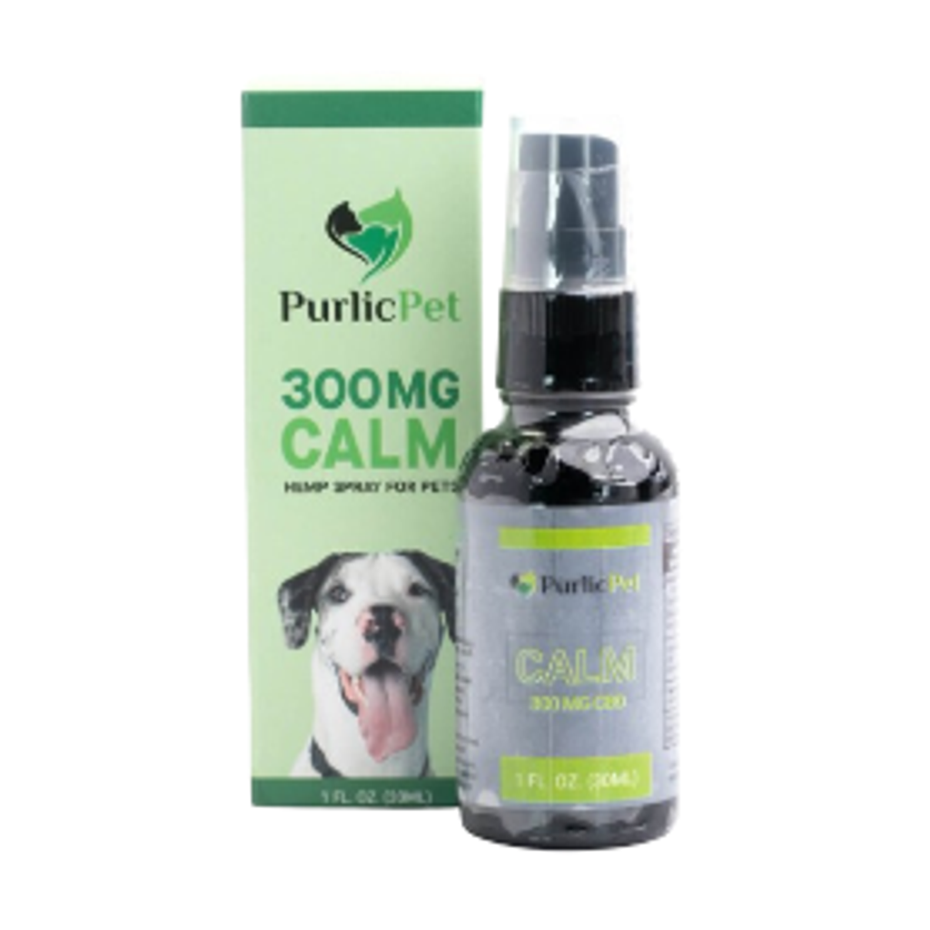 Purlic Pet | 300mg Calming Hemp Spray for Pets