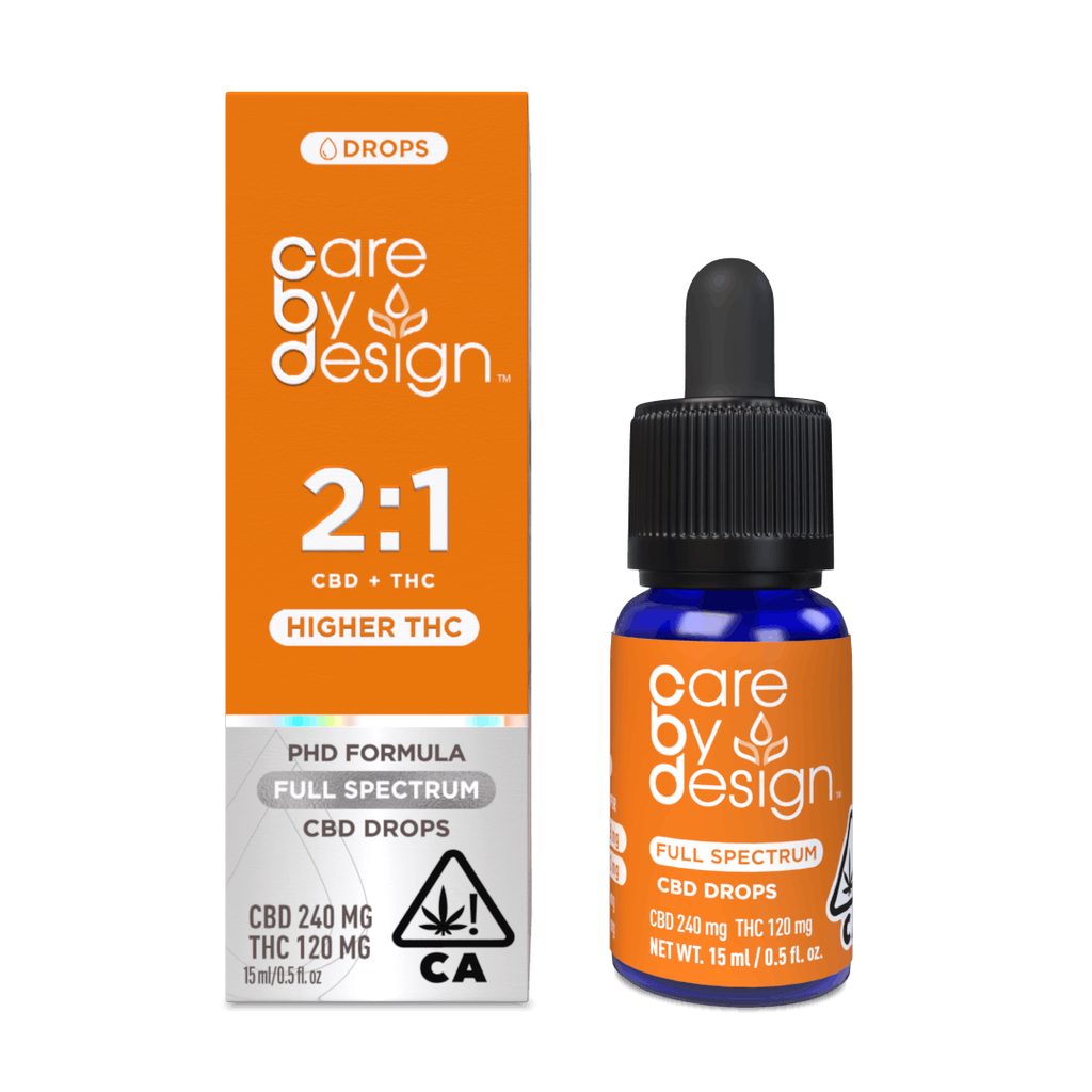 Care By Design | 2:1 Full Spectrum CBD Drops 15ml