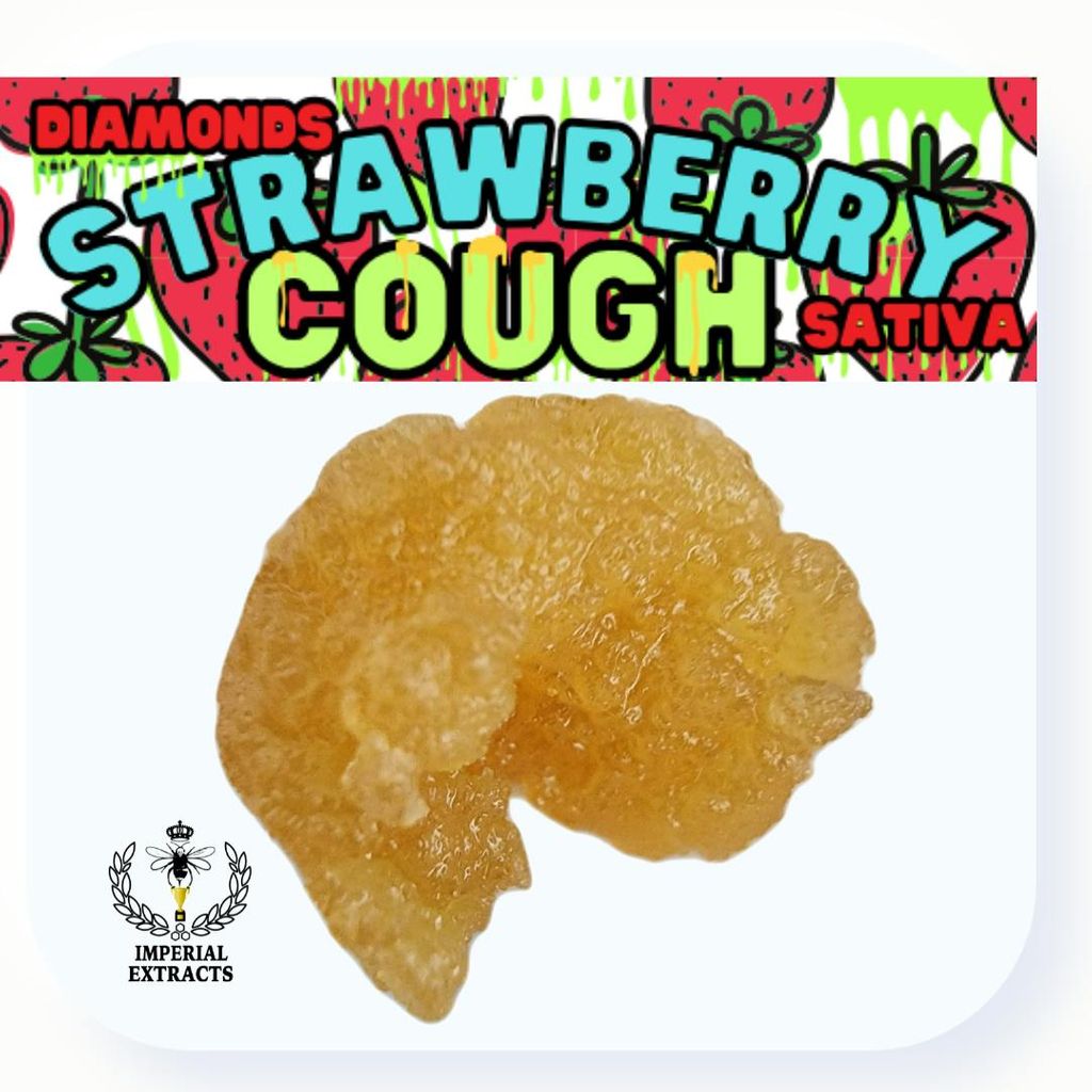 Strawberry Cough 1.0 g (Sativa) Diamonds/Sauce (THC-a)