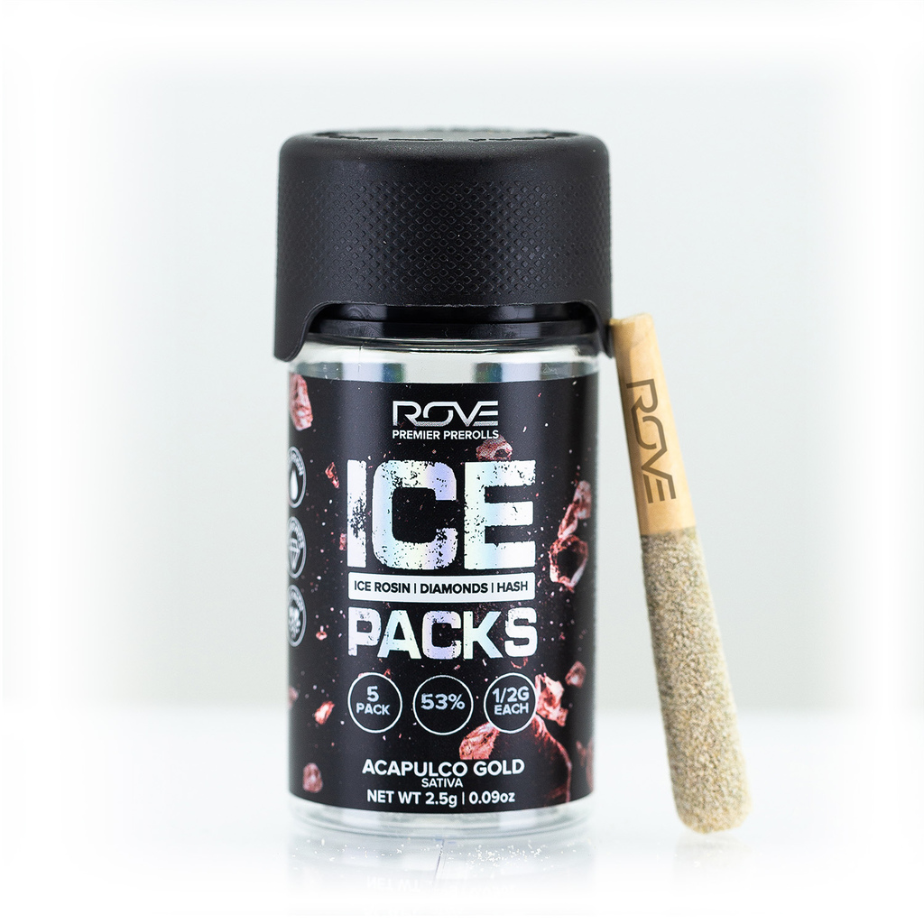 Acapulco Gold - Infused Pre-Roll Ice Packs (Rosin, Hash, and Diamonds) 5x .5g 