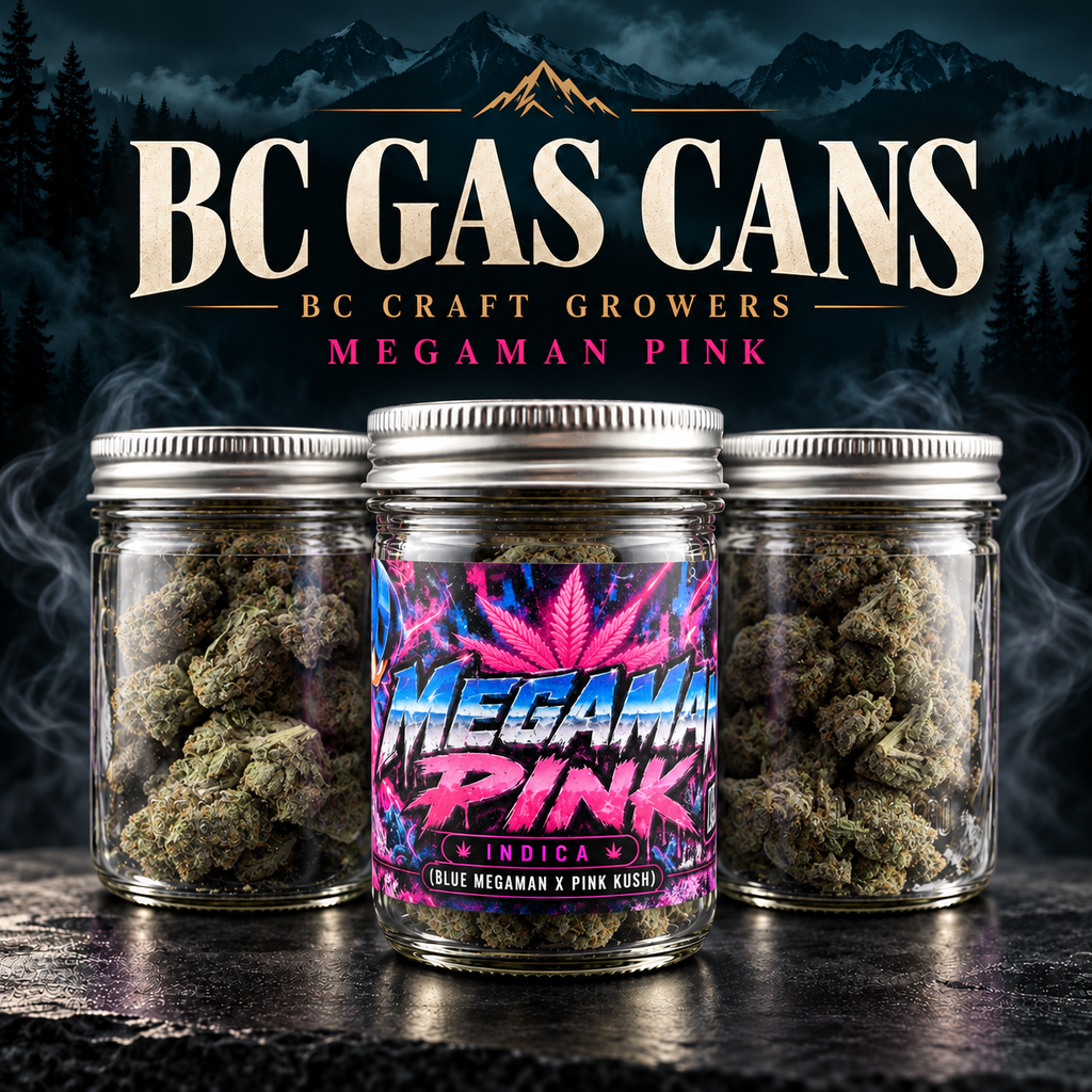  [AAAA+] BC GAS CAN - Megaman Pink⛽️ - 14G
