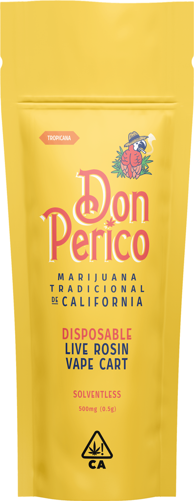 Live Rosin All-in-One Vape (0.5 g) - Banana Punch