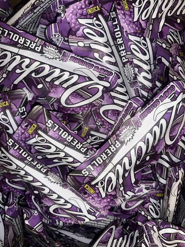 Quickies Prerolls | Infused Grape Slushie 1g