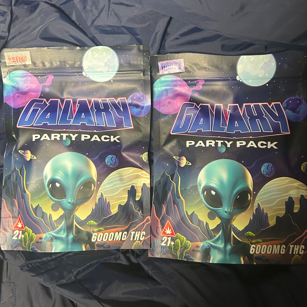 6000mg Galaxy Party Pack 2/$70