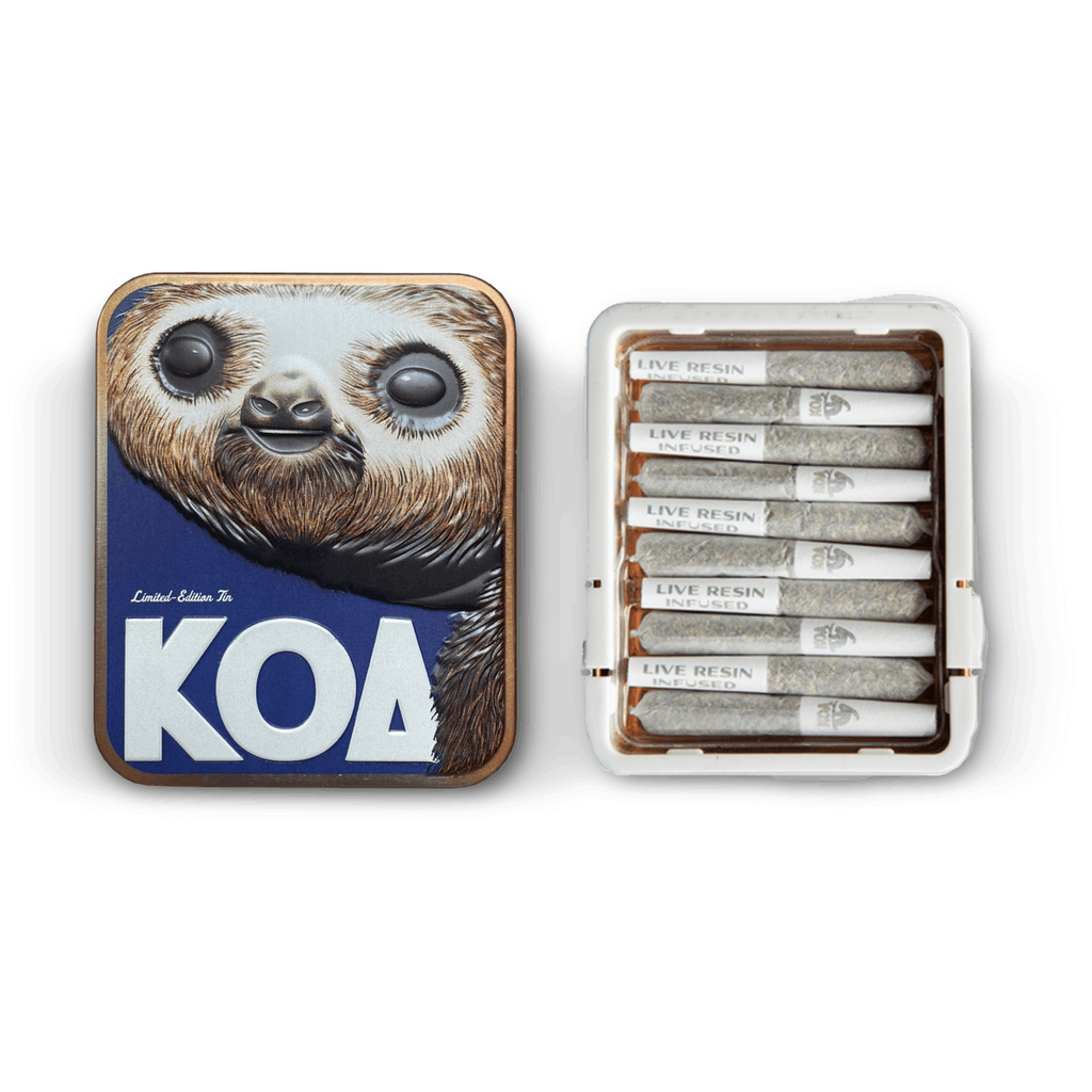 Koa Live-Resin Infused Pre-Rolls 3.5g (10pk) - Banana Jelly x Guava Gas