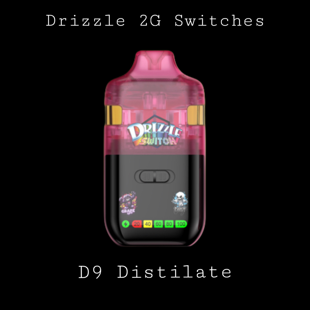 *NEW* 2G Dual Flavoured Drizzle Switch Distillate Vapes (BULK AVAILABLE )