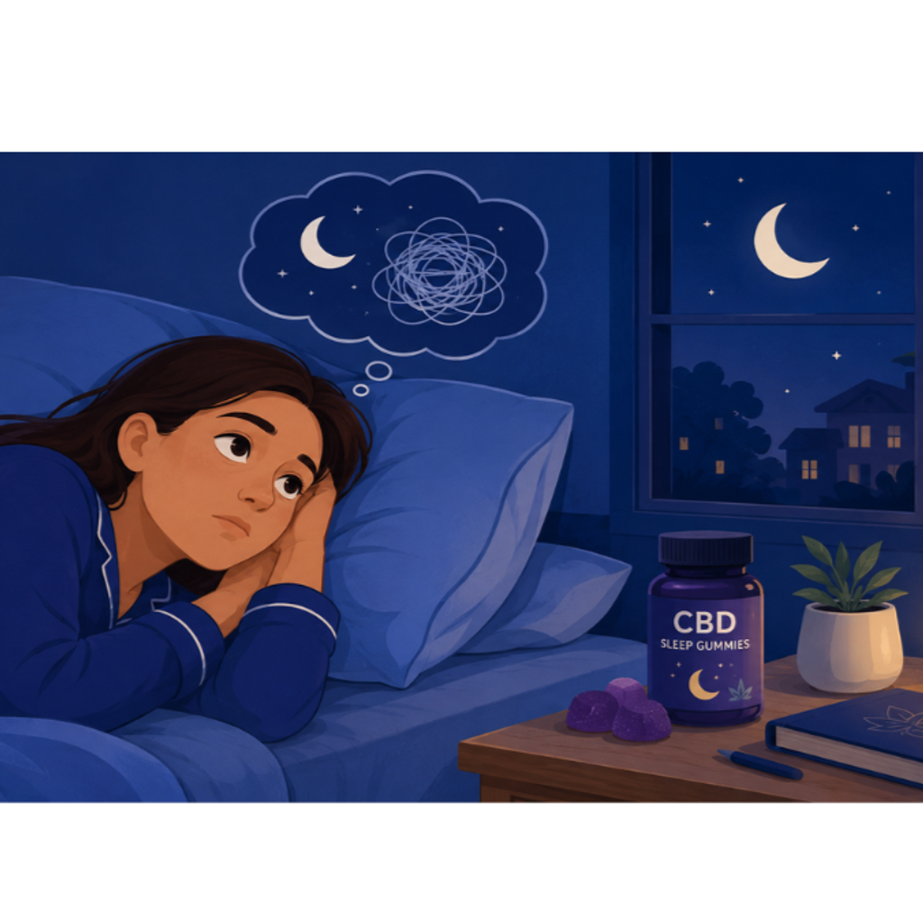 Struggling With Sleep? Here's How CBD Gummies May Help