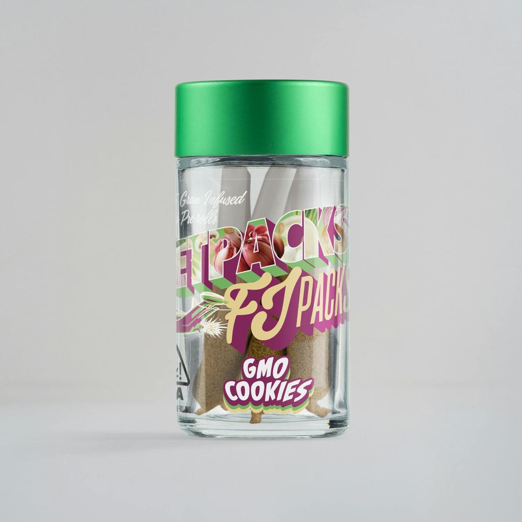 GMO Cookies FJ-Packs (0.5G THCA Infused Pre-Roll 5 pack)