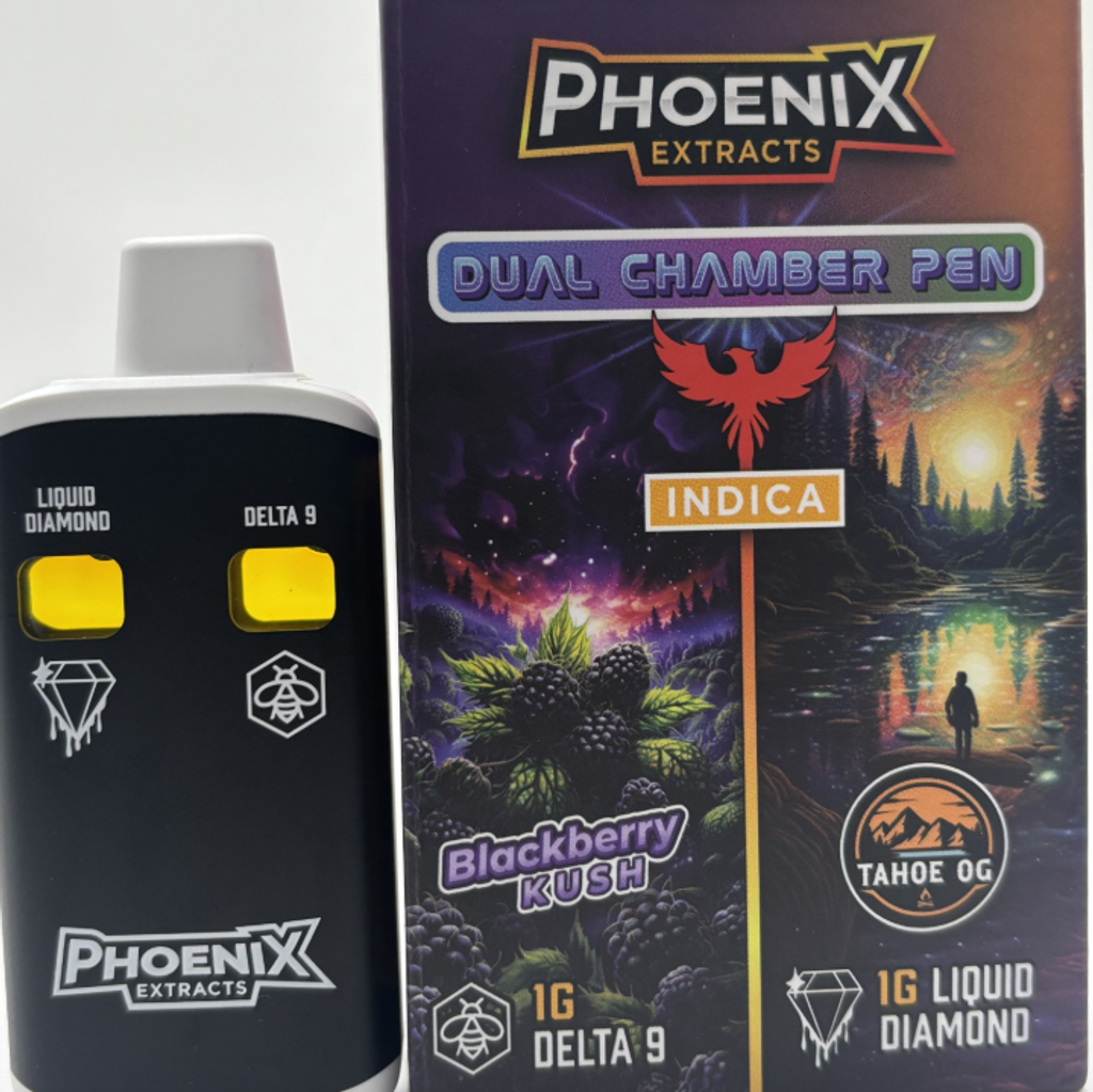 Phoenix 2G Disposable-Blackberry Kush X Tahoe OG