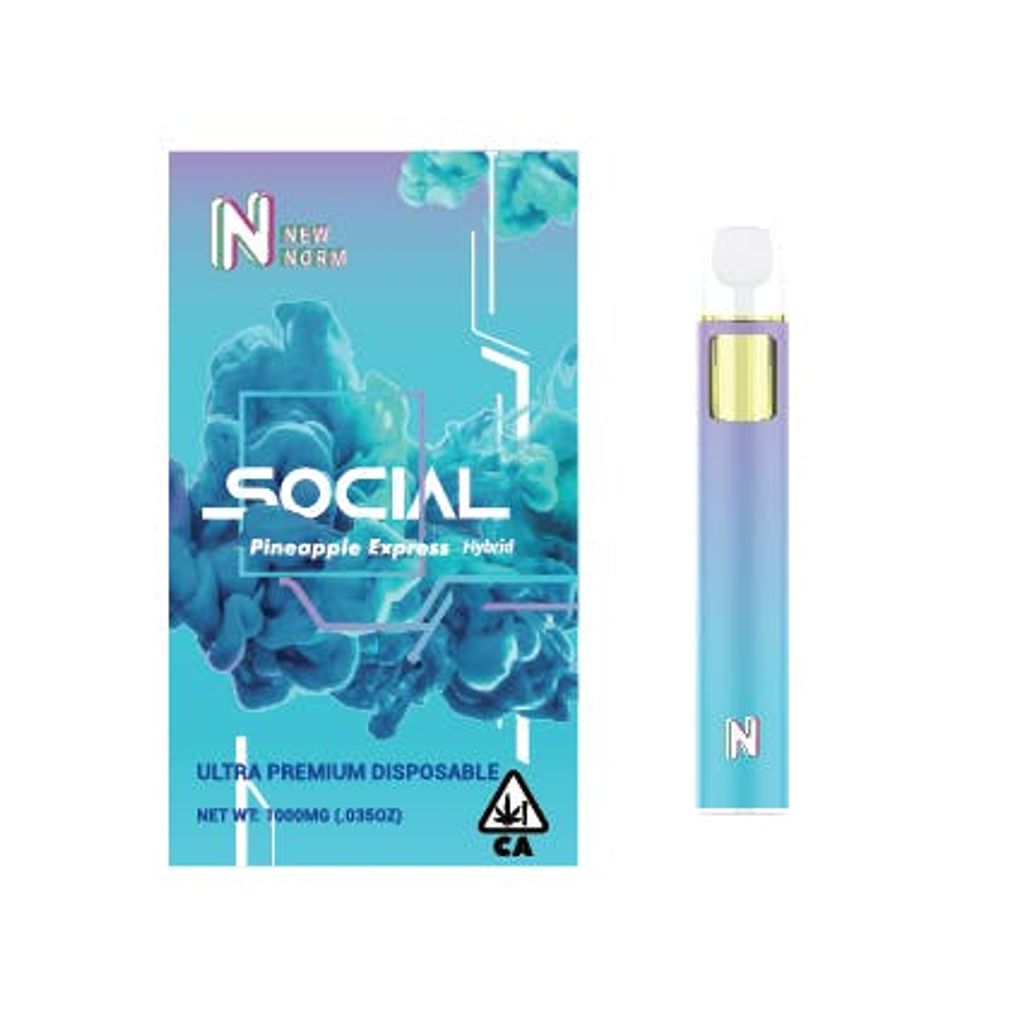 Social 1g - Pineapple Express Disposable
