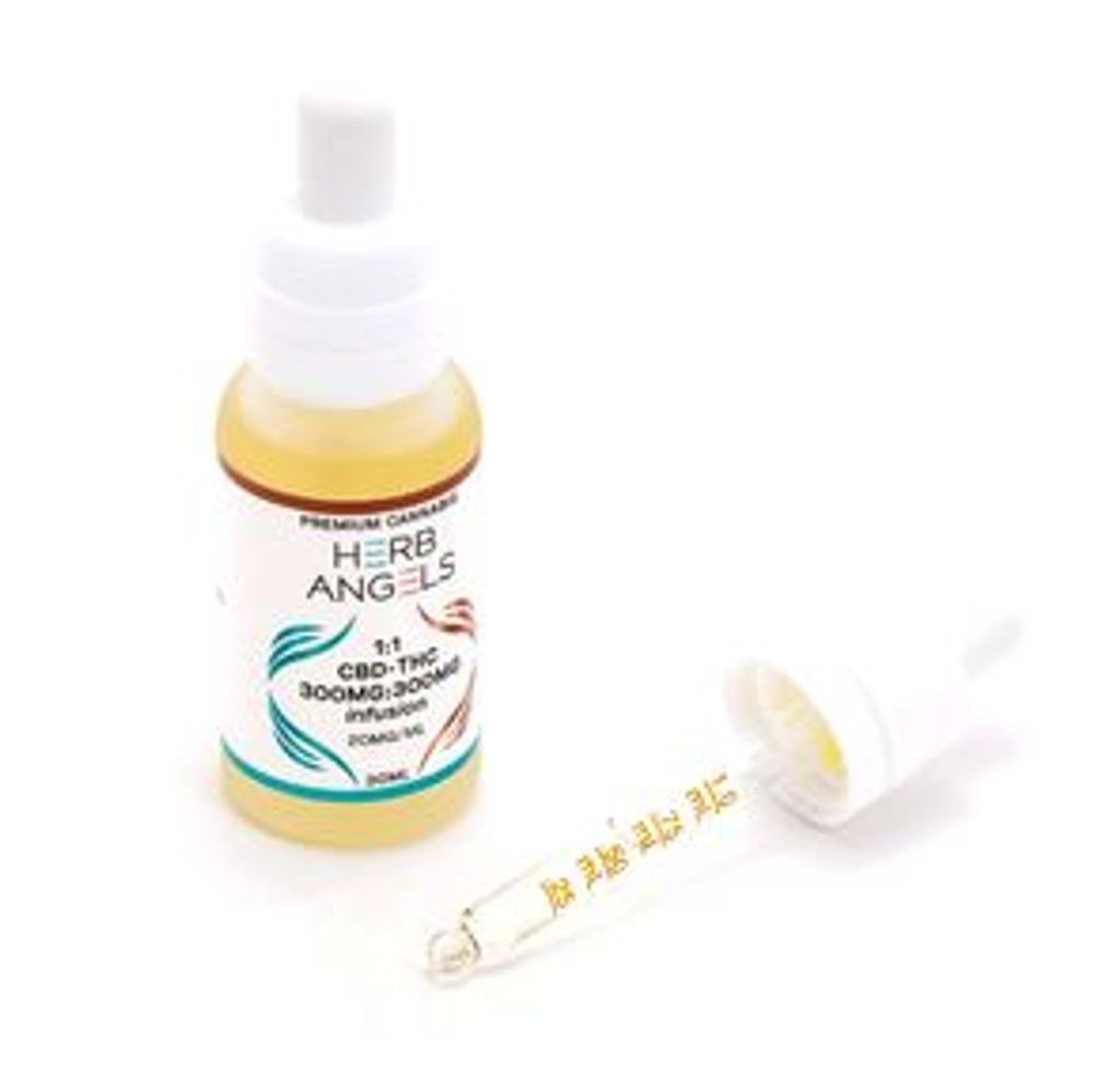 Tincture 1:1 300mg CBD: 300mg THC by Herb Angels