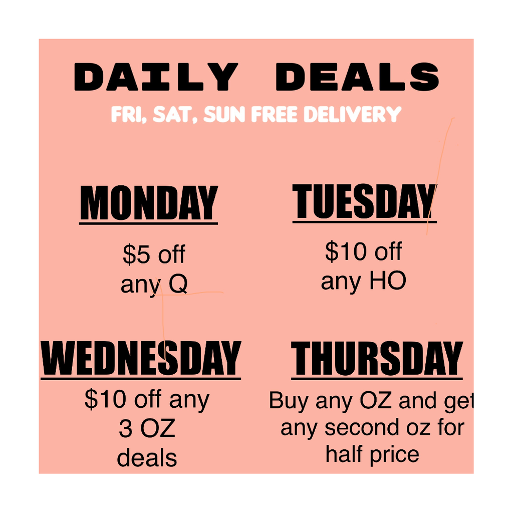 *** DAILY DEALS ***