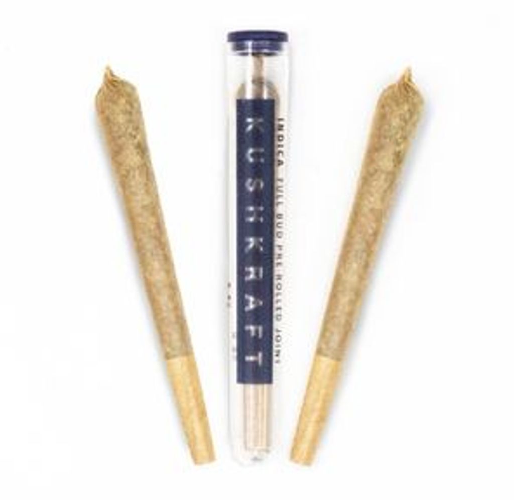 0.8g Grape Ape Indica Pre Roll by KushKraft