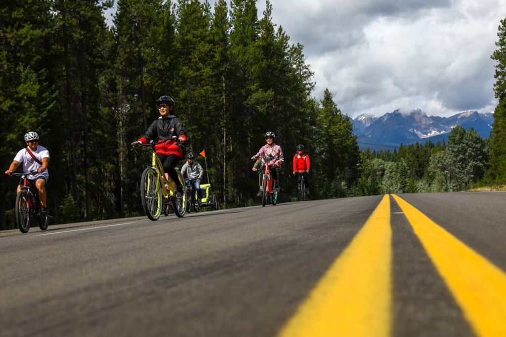 Cyclists will be able to enjoy a vehicle-free highway at Bow Valley Parkway this summer