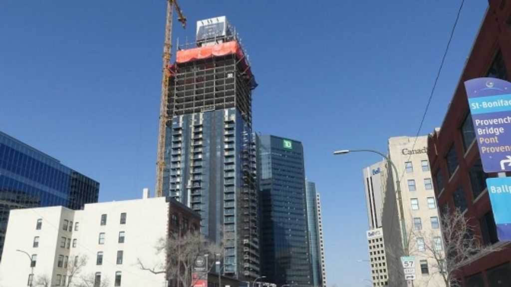 Winnipeg has a new titleholder for tallest building