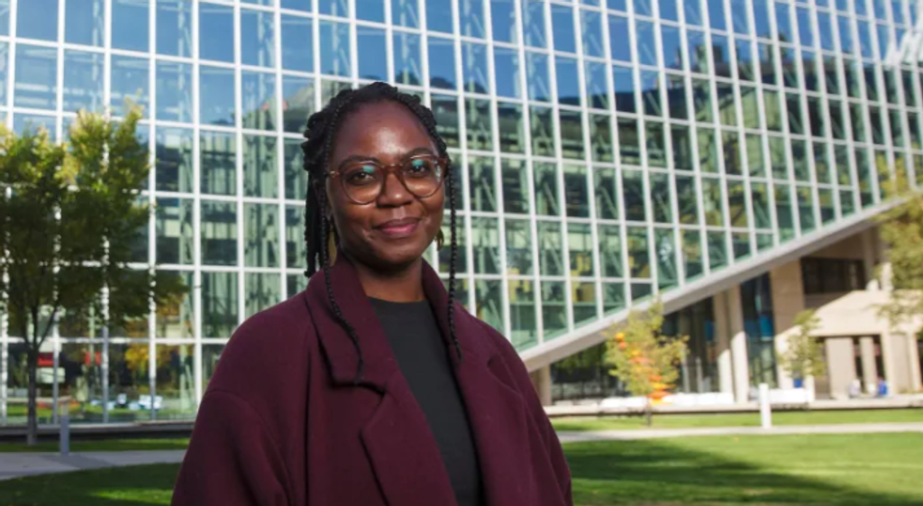 Future 40 finalist uses poem to describe systemic anti-Black racism during leadership conference