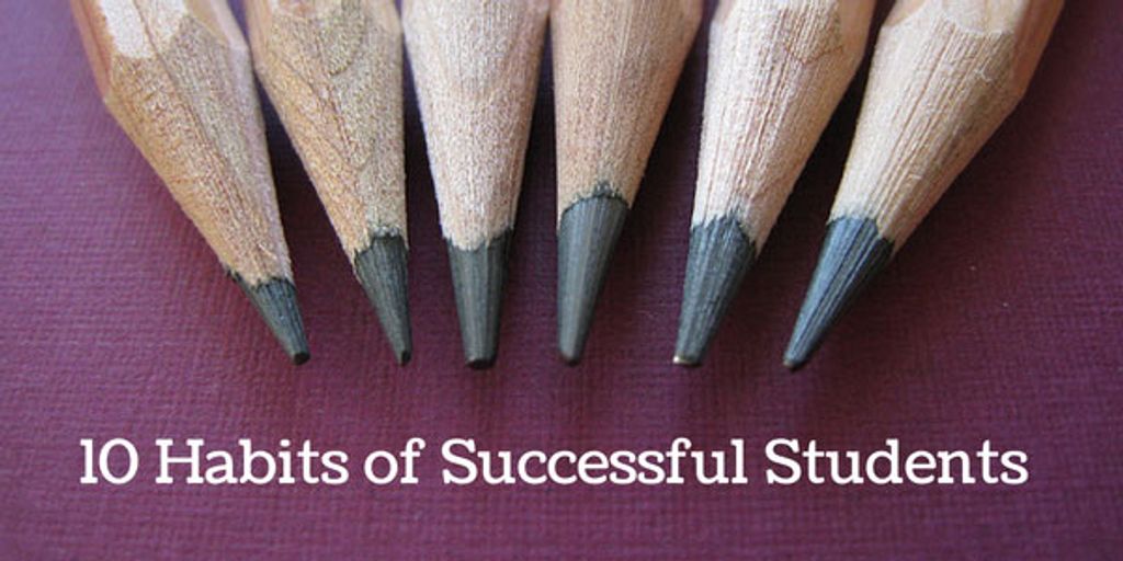 10 habits of successful students