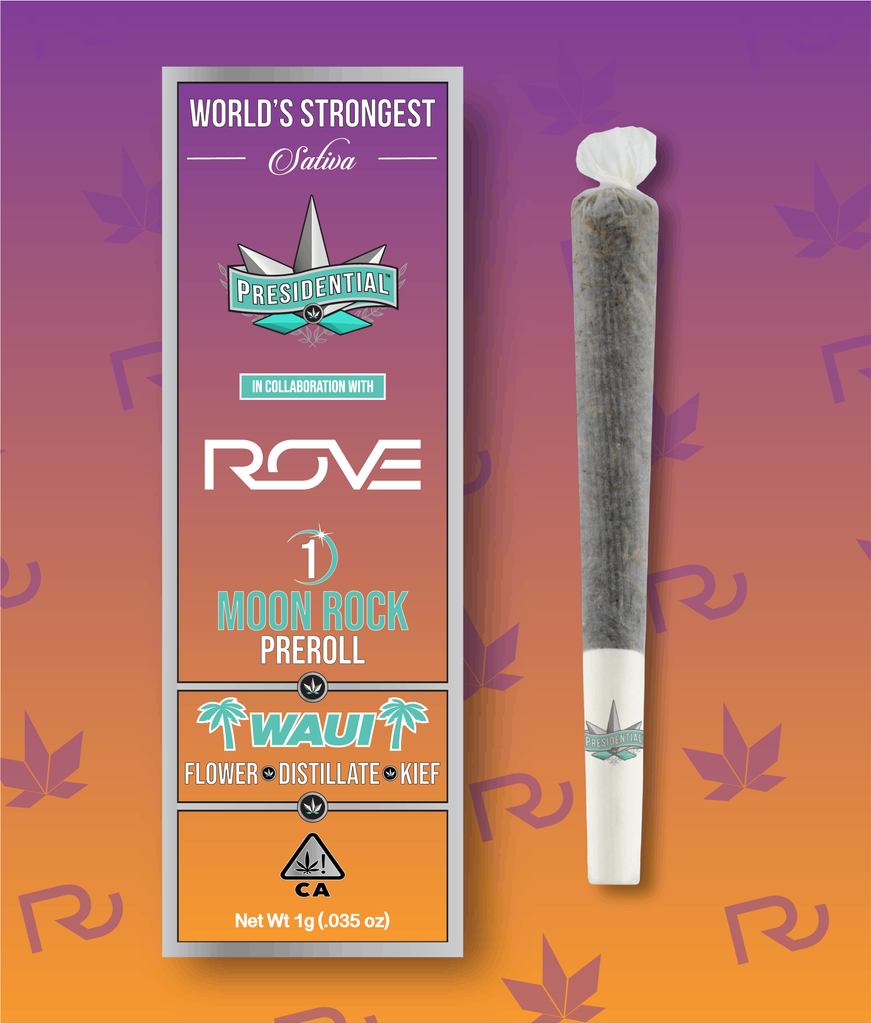 Presidential Moon Rock Preroll Waui (1g) Presidential Leafythings