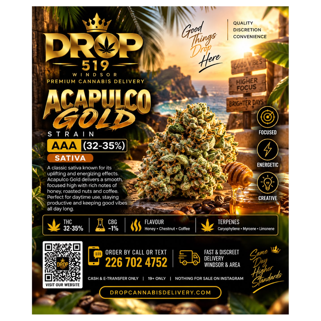 AAAA+ Acapulco Gold (2 oz - 140$)