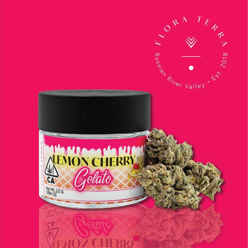 Flora Terra | Lemon Cherry Gelato | 3.5g Flower