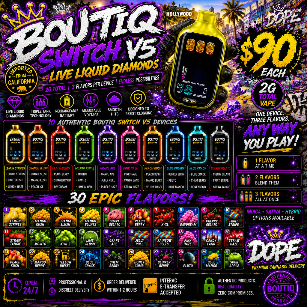 BOUTIQ Switch V5 Liquid Diamonds - 2G (Limited Import)