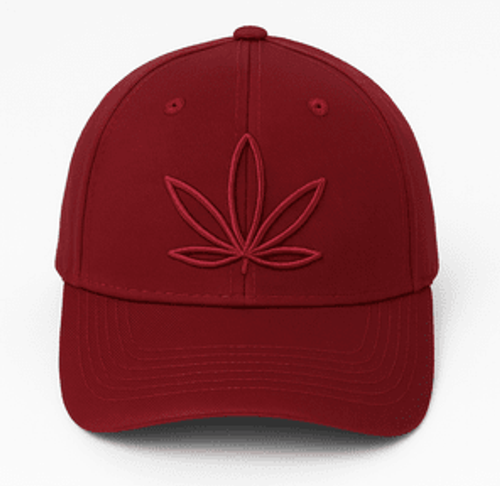 CAFE Maroon Dad Hat