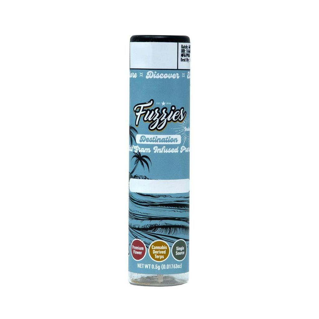 Fuzzies Destination 0.5g Infused Single - Pacific Blue