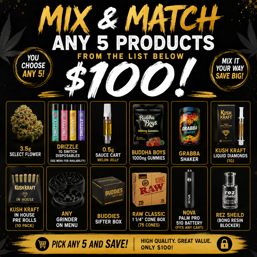  *New* YOU PICK 5 for $100 - Mix & Match Any 5 products! - *Click for info*