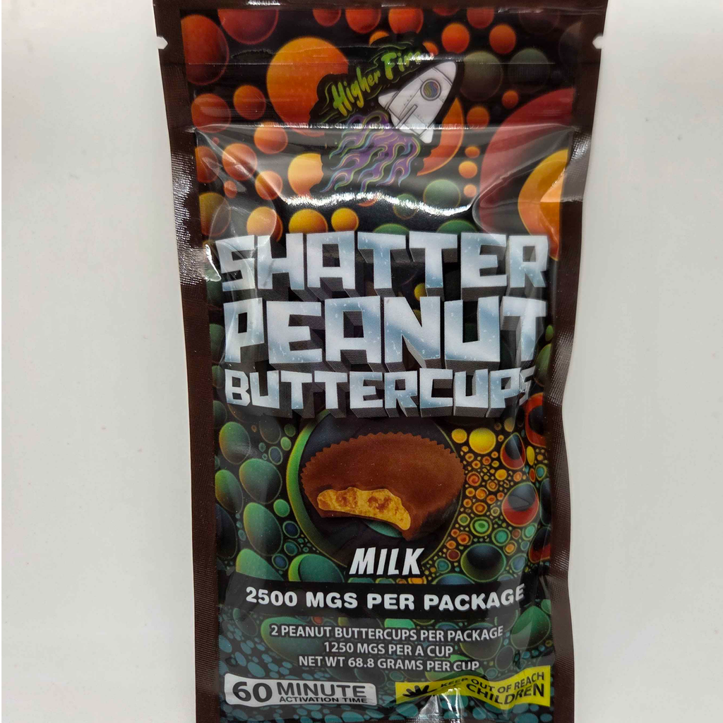*NEW* Shatter PB Cups 2500mg Milk Chocolate