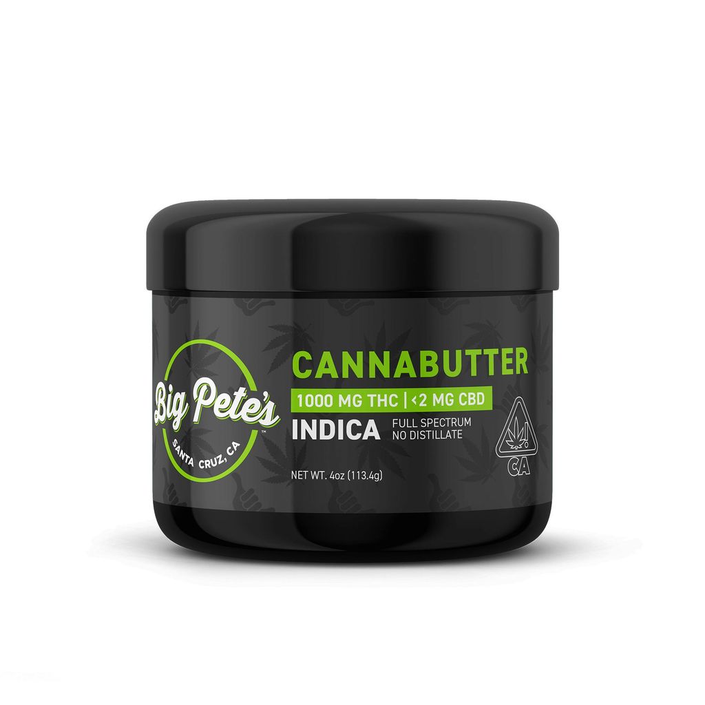 Big Pete's Cannabutter - Indica 1000mg THC