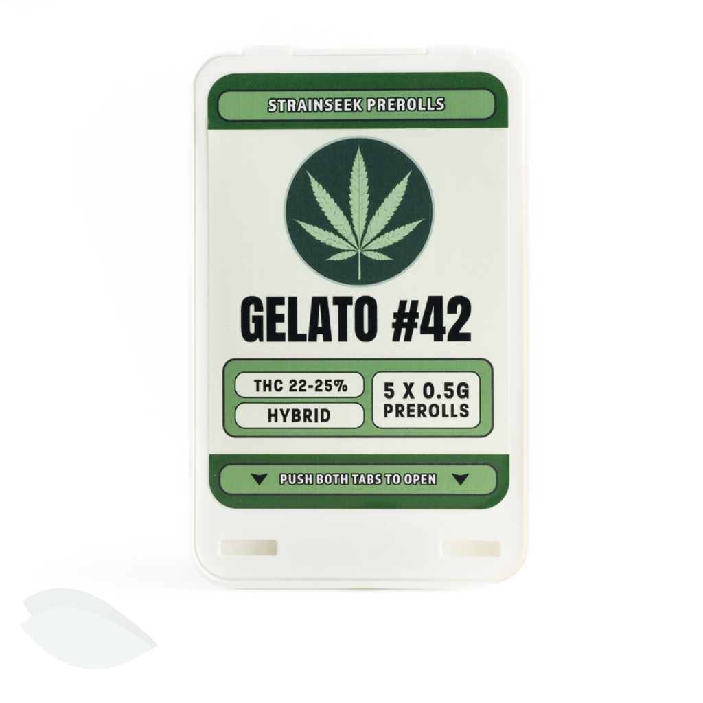 Gelato #42 0.5g Hybrid Pre-rolls - 5/Pack