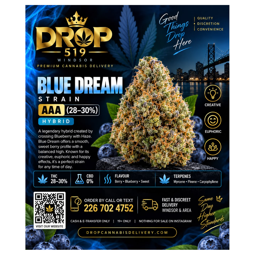 AAA+ Blue Dream (2 oz - 95$) (4 oz 170$)