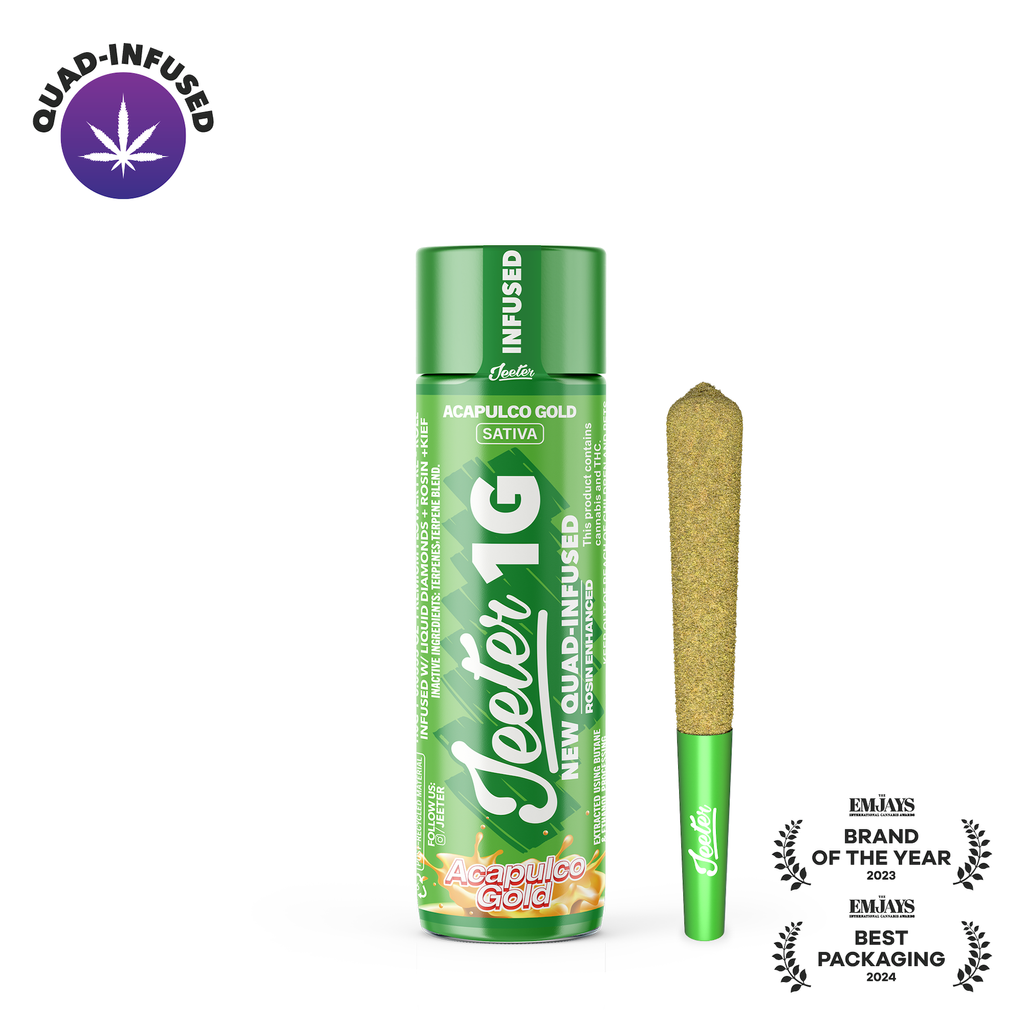 Acapulco Gold 1g Infused Preroll | Jeeter