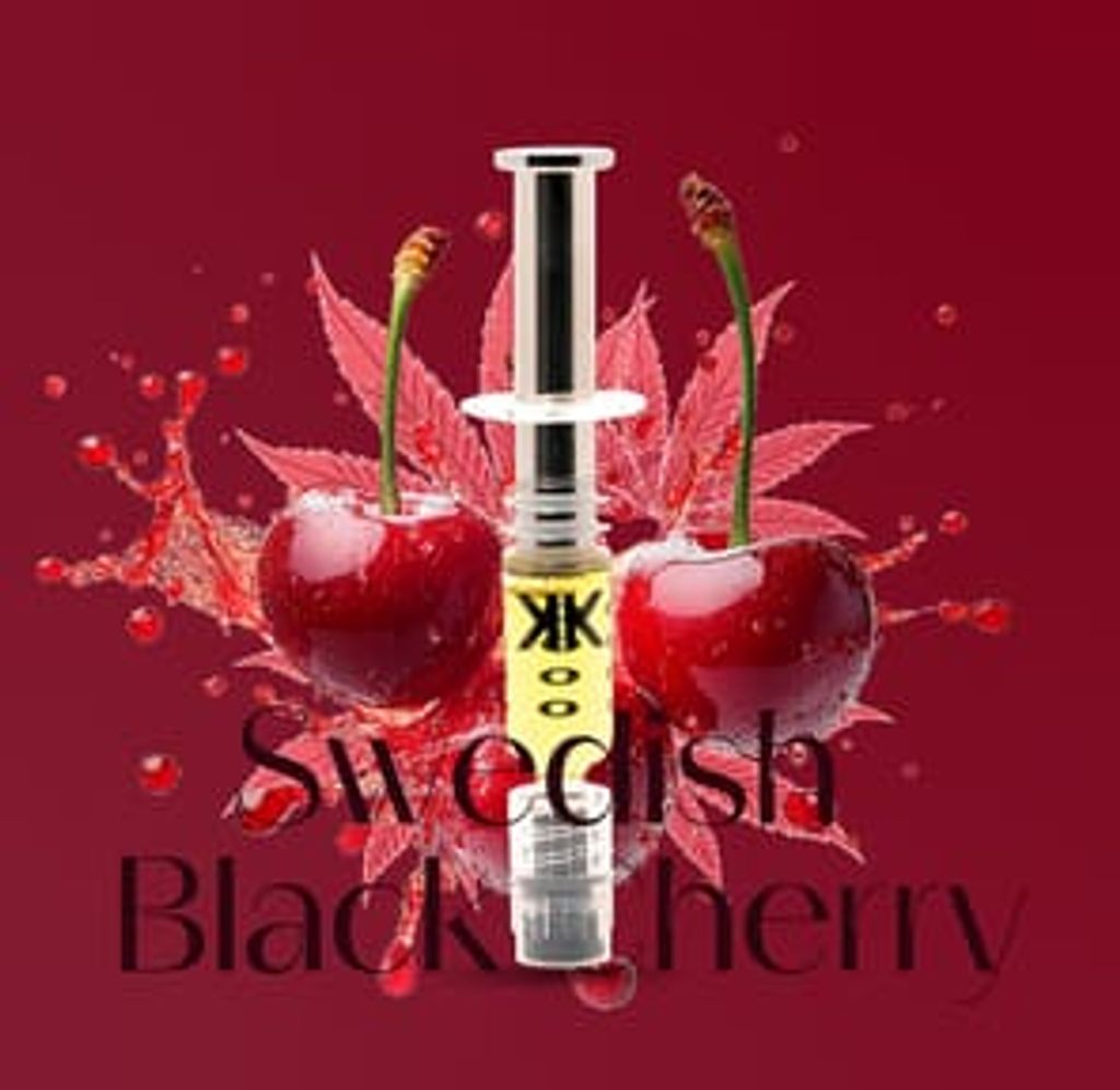 1ML Swedish Black Cherry Indica THC Liquid Diamond Enhancer by KushKraft