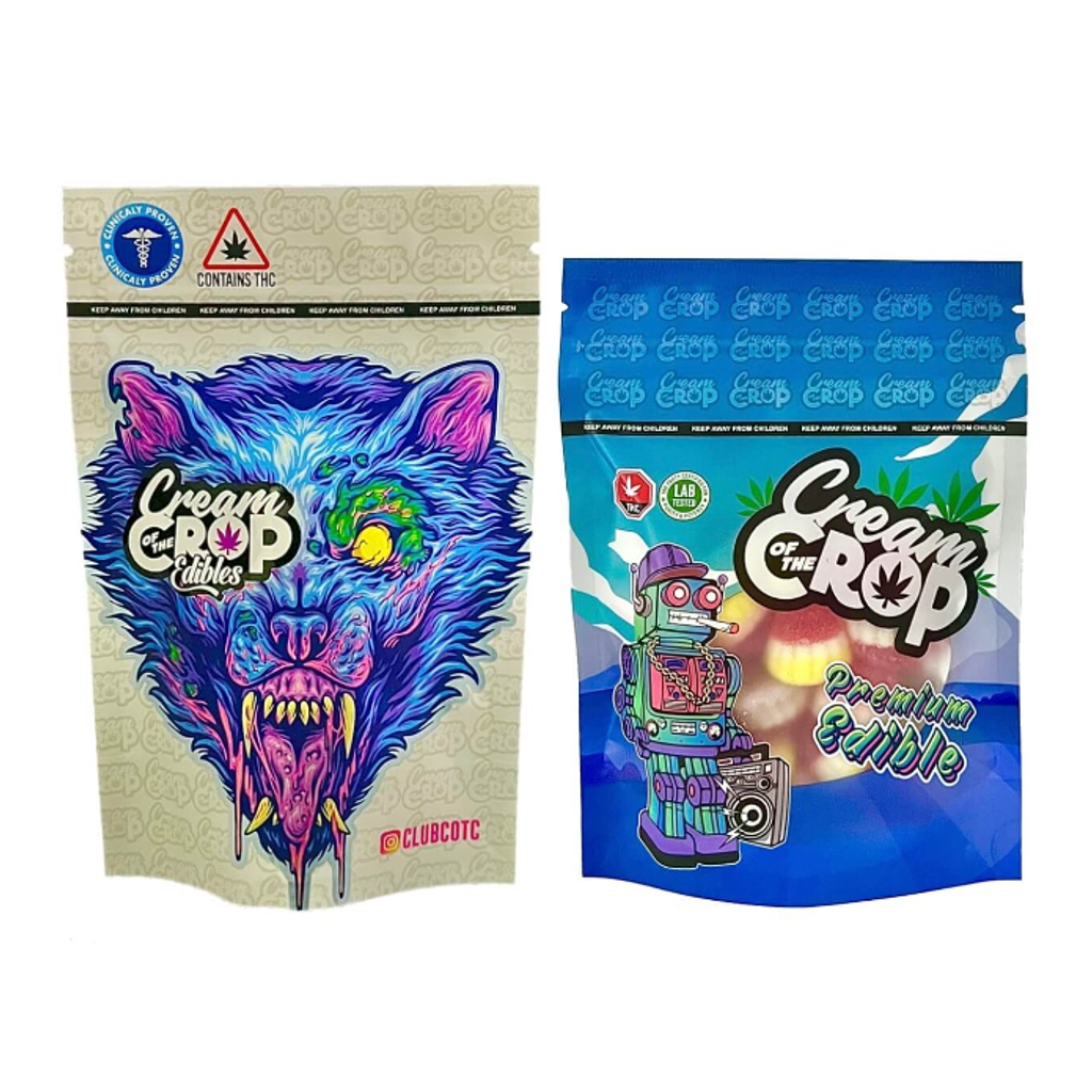 CREAM OF THE CROP GUMMYS - 2000-MG-THC (flavours in description)