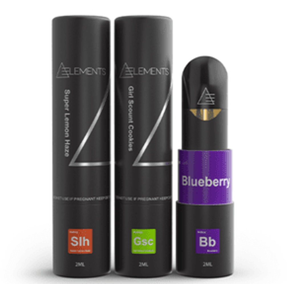 2ML Disposable Pen Indica Blueberry by Elements