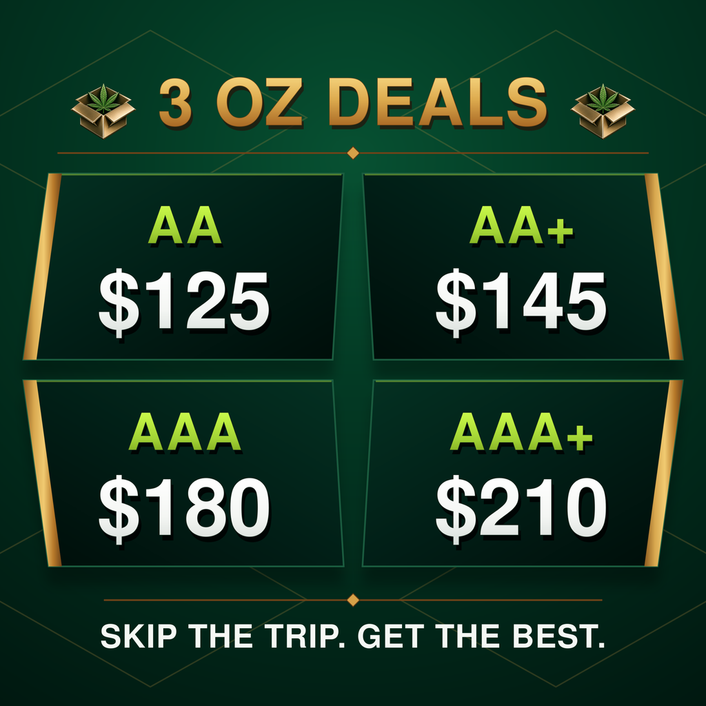 3 OZ DEALS MENU