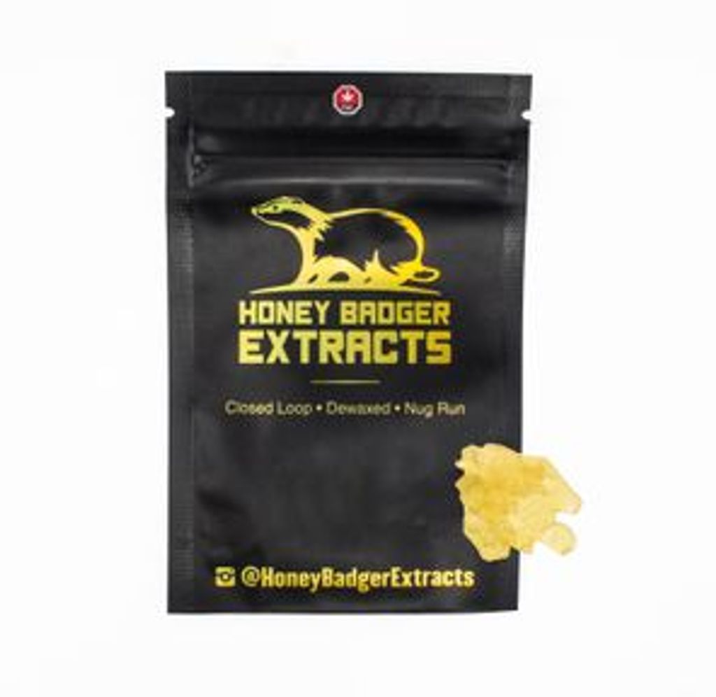 1G Super Lemon Haze Sativa Shatter by Honey Badger