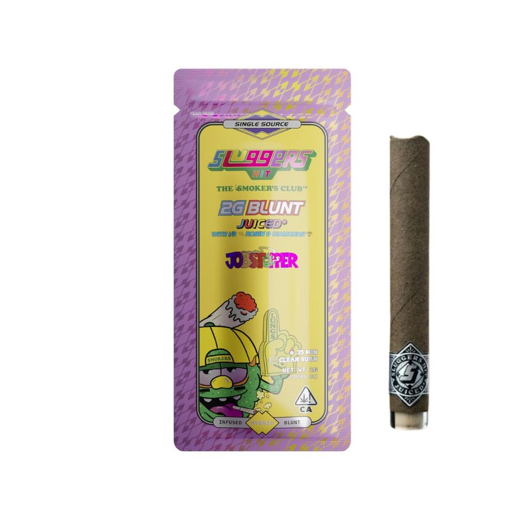 Sluggers X Smoker's Club Jobstopper 2g Infused Blunt Sluggers Hit